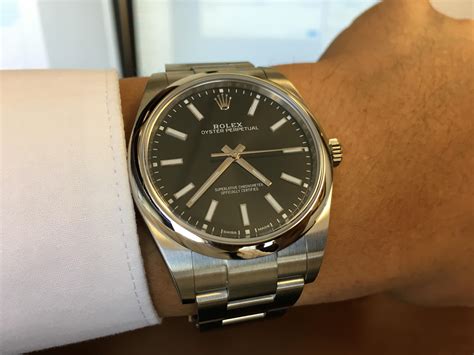 rolex op 39 black dial|Rolex oyster perpetual 39.